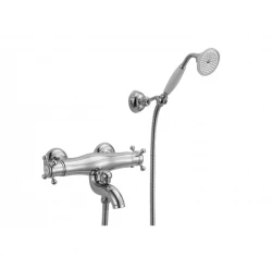 Robinetterie de bain thermostatique Huber Victorian avec ensemble de douche en acier inoxydable VTD270102A.