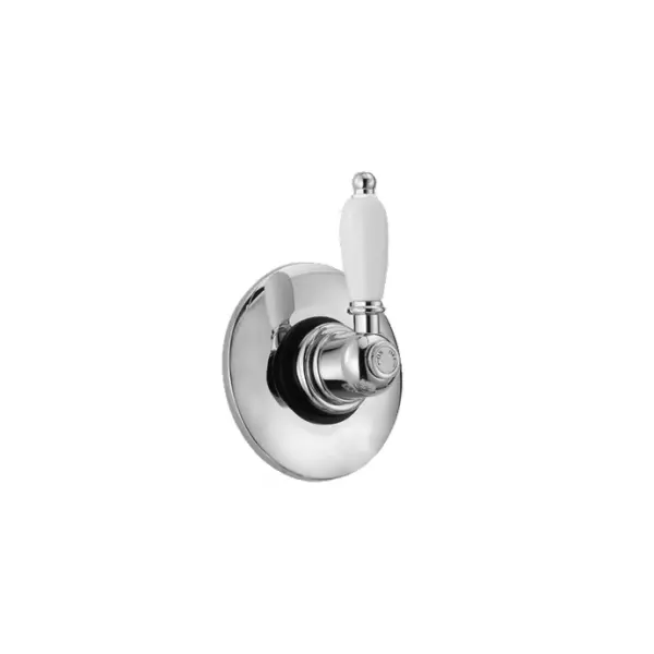 Huber Croisette Robinet de blocage encastré Chrome/Or CS0003107G