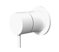 Waterevolution Flow Baterie de chiuvetă încastrată Mat Alb 1208512412