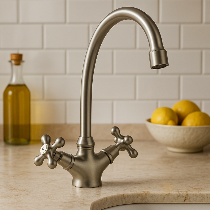 Baterie de bucătărie Nostalgică din oțel inoxidabil V1900