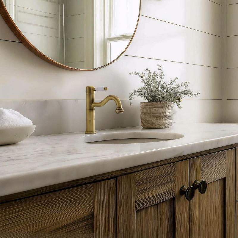 PB Classic robinet de lavabo classique pilar bronze 1208592572