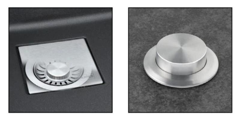 Franke Kubus KNG 110.62 Chiuvetă 72x42 granit gri montaj sub blat cu orificiu pentru robinet 125.0512.518