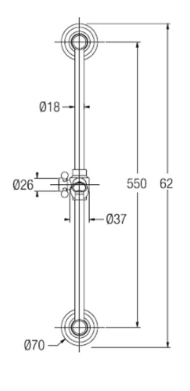 Setul clasic de bara de dus PB cu dus manual și furtun de duș din oțel inoxidabil 1208899112.