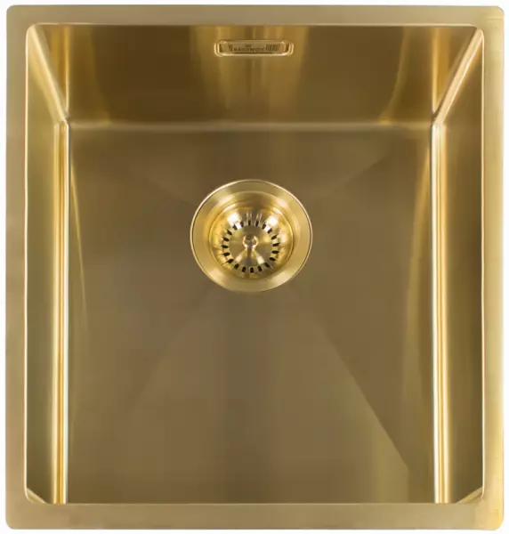 Reginox Miami 4040 OKG chiuvetă din oțel inoxidabil PVD Gold 40x40 L7682 R30714