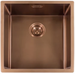 Reginox Miami 5040 OKG Chiuvetă din oțel inoxidabil cu aspect de cupru PVD Copper 50x40 L7684 R30738