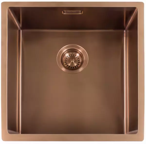 Reginox Miami 5040 OKG Chiuvetă din oțel inoxidabil cu aspect de cupru PVD Copper 50x40 L7684 R30738