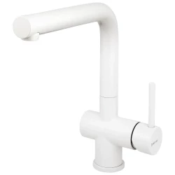 CARESSI White Line Baterie de bucătărie cu un singur mâner din oțel inoxidabil CA108WH ECO 1208920611