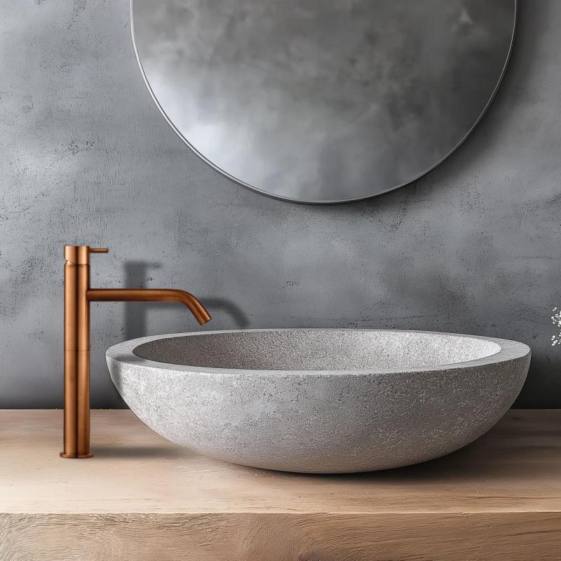 Robinetele de chiuvetă Waterevolution Flow pentru chiuvete PVD din cupru periat T115CPE