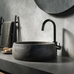 Robineta de chiuvetă Waterevolution Flow, model înalt, finisaj negru mat T1121FUPR