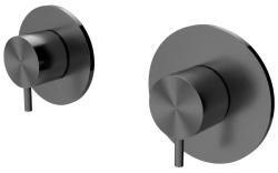 Waterevolution Flow termostat de duș încastrat cu 1 robinet de comutare din metal finisat cu bronz 1208948849