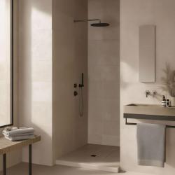 Waterevolution Flow termostat de duș încastrat cu 1 robinet de comutare din metal finisat cu bronz 1208948849