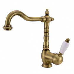 PB Robinetul de amestec pentru chiuveta, vintage bronz nostalgic