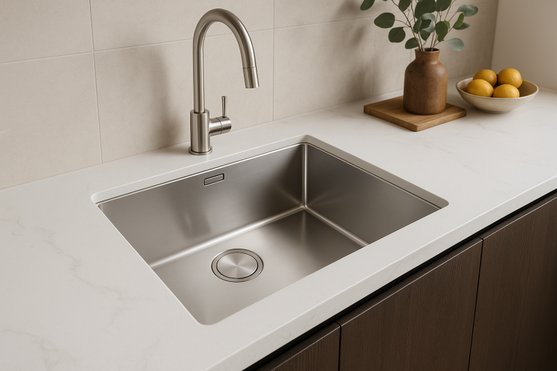 Franke Mythos MYX 110.50 chiuvetă din oțel inoxidabil 50x40cm sub  blat 122.0638.199