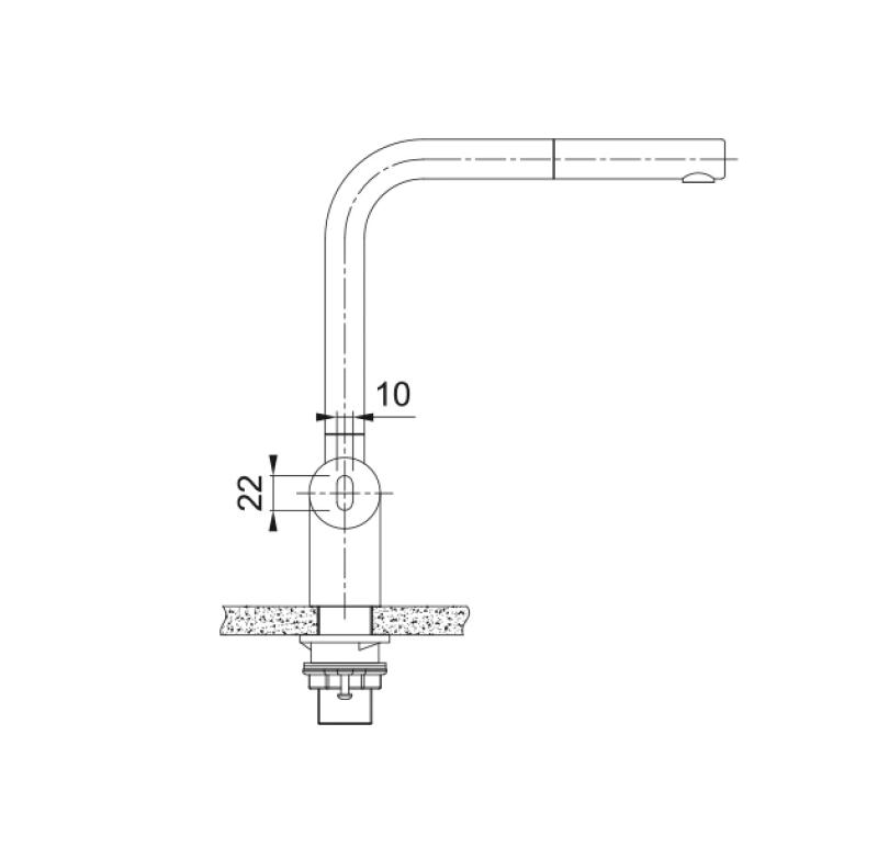 Franke Robinet de bucătărie cu senzor negru periat Atlas Neo cu duză extractibilă 115.0625.527