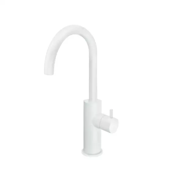 Robineta de chiuvetă Waterevolution Flow, model înalt, finisaj mat alb T1121FUBR.