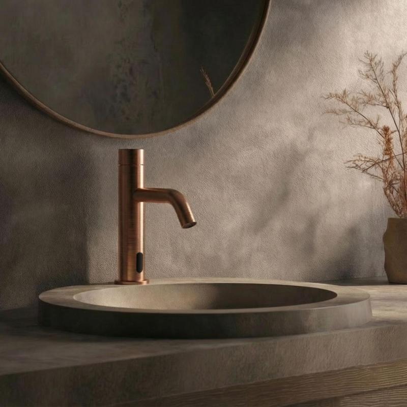 Waterevolution Flow robinet electronic pentru chiuveta cu infraroșu pe baterii Cupru T110ECPE