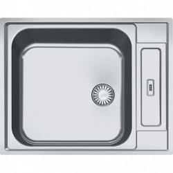 Franke Argos AGX 210 adâncime 10 cm chiuvetă montaj la nivel 625x510 reversibilă pentru persoane cu dizabilități 127.0296.789