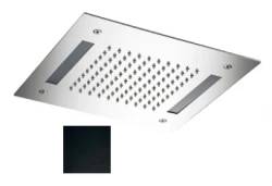 Dusieră de duș încorporată SB Easy 30x30 cm, negru mat, cu iluminare 1208955439.