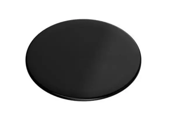 Quadri Capac de scurgere, capac pentru dopul de scurgere negru mat 11,5 cm, 1208956038