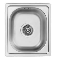 Chiuveta de suprafață mică din oțel inoxidabil Ausmann Basic, 33x38 cm, inclusiv sifon 1208956972.