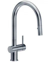 Reginox Flint  robinet de bucătărie PVD gun metal cu duză extensibilă și pivotantă R35993