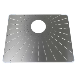 CARESSI CABR50I Grătar inferior pentru chiuvetă din R-serie din oțel inoxidabil 49x39 cm 1208957261