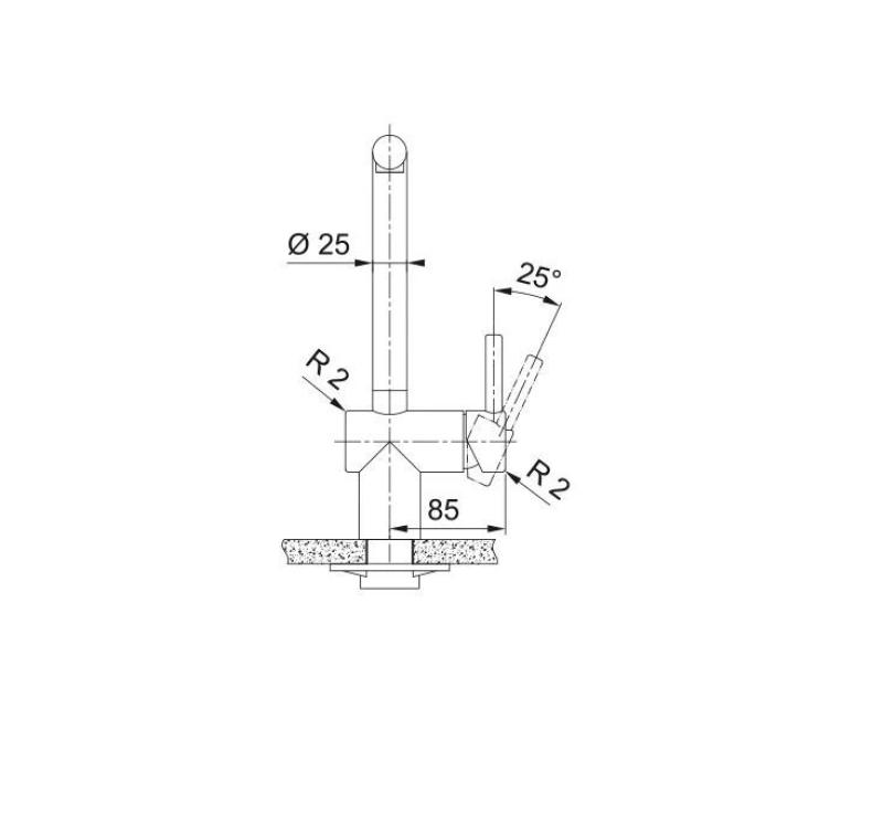 Franke Robinetele de bucătărie auriu Atlas Neo cu duză extensibilă PVD Aur 115.0681.242