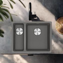 Franke Maris MRG 260-34-15 Chiuvetă Fragranite Stone grey, cuva Dreapta, montaj pe suprafață 