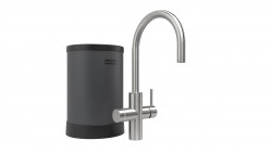 Franke Maris water hub 4L boiler 3-1 cu robinet electronic de apă fierbinte Touch din oțel inoxidabil 160.0702.531