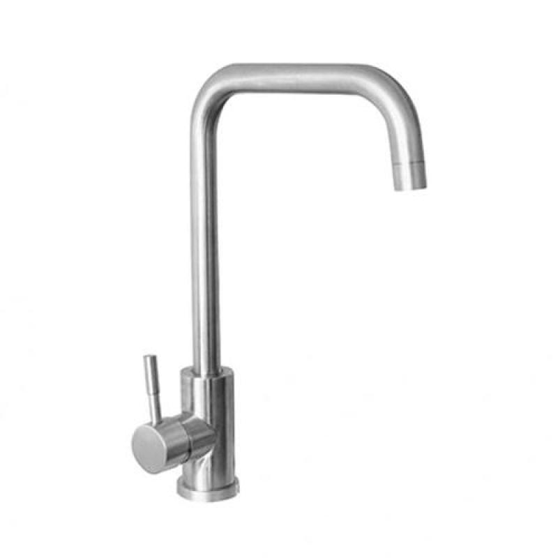 Ausmann Inox Square Robinet de bucătărie cu duză pivotantă complet din oțel inoxidabil1208958309