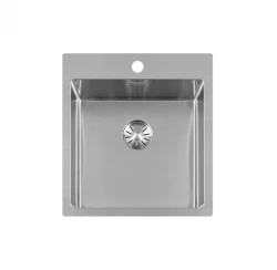 Lorreine SP seria chiuvetă inox 45x51 cm cu orificiu pentru robinet bancă 40SPTH