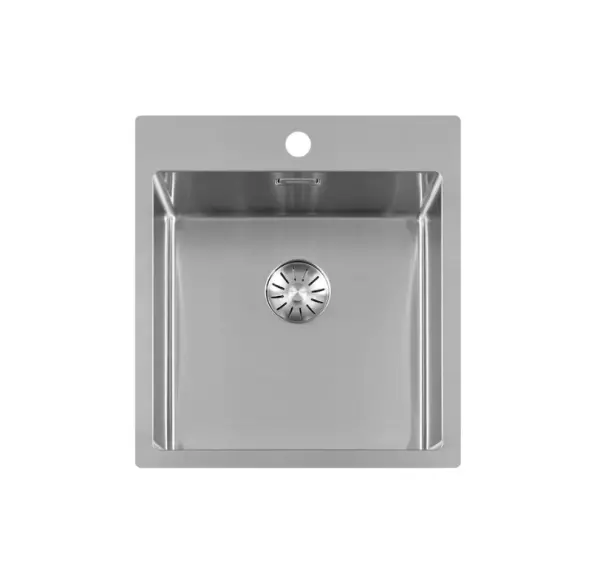 Lorreine SP seria chiuvetă inox 45x51 cm cu orificiu pentru robinet bancă 40SPTH