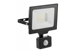 Proiector LED G-TECH cu senzor de mișcare, 30W, 3000lm, AC220-240V, 50/60 Hz, PF>0,9, RA>80, IP65, 120°, 4000K, negru 1208959176