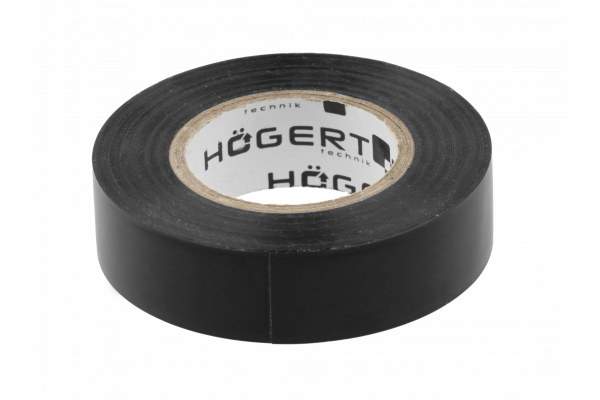 Hoegert Bandă de izolație 0,13 mm x 19 mm x 20 m, negru 1208959567