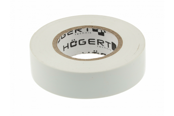 Hoegert Bandă de izolație 0,13 mm x 19 mm x 20 m albă 1208959571