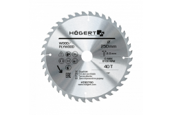 Hoegert Lama de ferăstrău TCT 250x40Tx30 1208961867