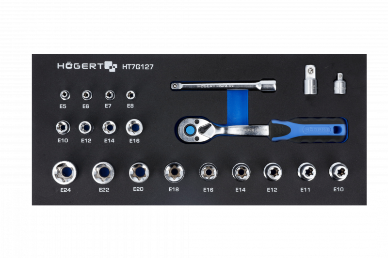 Hoegert Set de chei cu clichet pentru prize. 1208962037