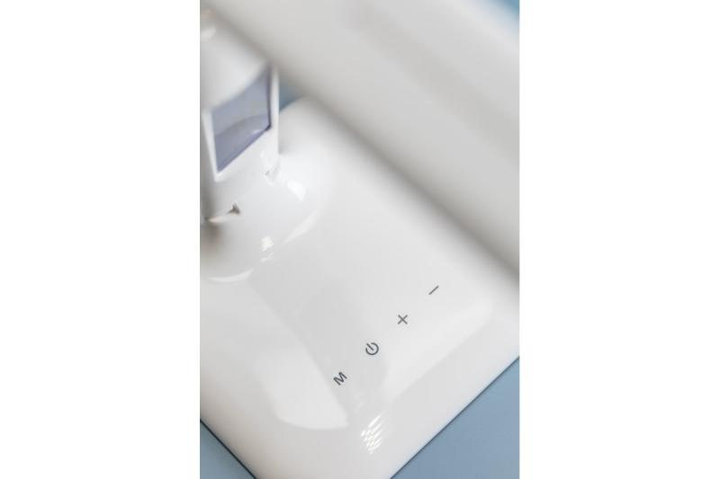 Decor Lampă de masă GALACTIC LED 5W 240lm AC220-240V 50/60Hz culori schimbabile (3000K 4000K 6000K) calendar alarmă termometru corp alb 1208962484