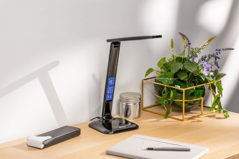 Decor Lampă de birou LINEAR 7W 420lm AC220-240V 3-CCT 5 trepte de reglare a luminii PF>0 5 RA>80 negru 1208962501