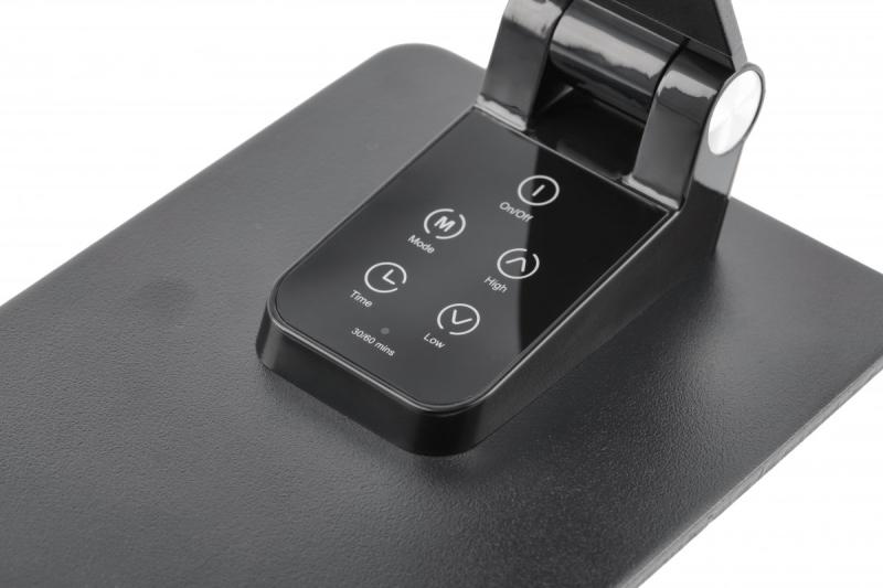 Decor Lampă de birou Loneos 12W 700lm AC220-240V 3-CCT 5 trepte de reglare a luminii RA>80 USB negru 1208962502