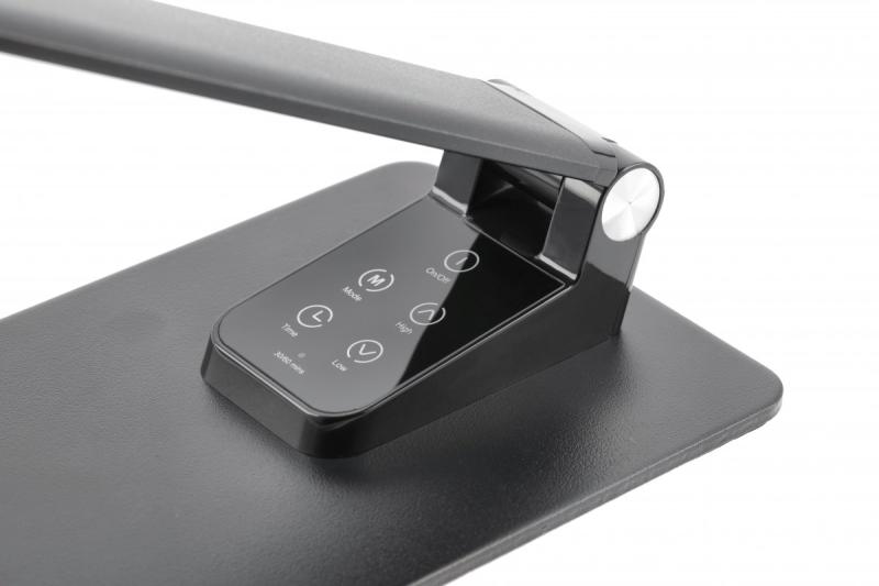 Decor Lampă de birou Loneos 12W 700lm AC220-240V 3-CCT 5 trepte de reglare a luminii RA>80 USB negru 1208962502