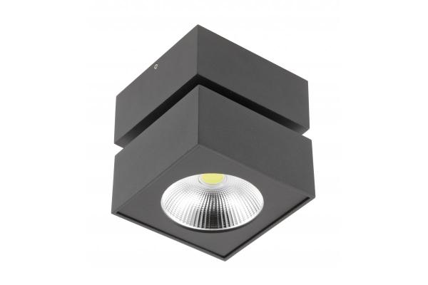 Decor Lumină LED FIXĂ BIANCO 15W 1500lm AC220-240V 50/60 Hz PF> 0.5 Ra≥80 IP20 IK06.36 ° 4000K pătrat negru. 1208962666