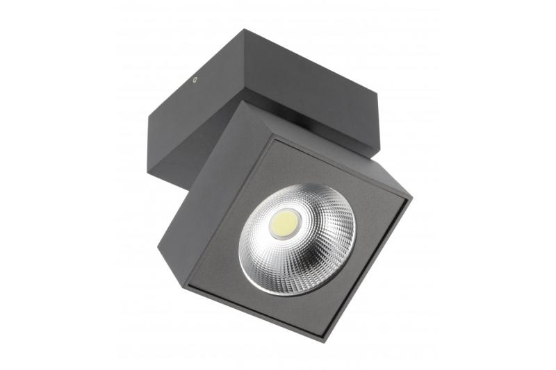 Decor Lumină LED FIXĂ BIANCO 15W 1500lm AC220-240V 50/60 Hz PF> 0.5 Ra≥80 IP20 IK06.36 ° 4000K pătrat negru. 1208962666