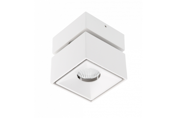 Decor Luminară LED BIANCO 8W 680lm AC220-240V 50/60 Hz PF>0 9 Ra≥80 IP20 IK06 36° 4000K alb pătrat 1208962669