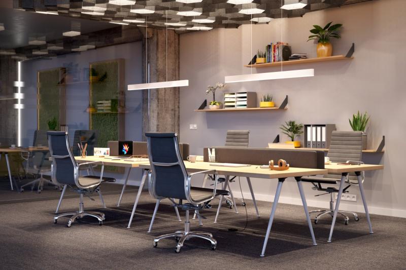 Decor Luminarul LED FORTA 36W 2900lm AC220-240V 50/60 Hz PF>0 9 Ra≥80 IP20 IK08 180° 4000K alb. 1208962763