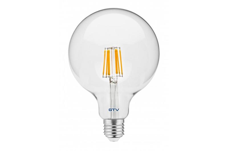 Lumină LED, FILAMENT, G125, 4000K, E27, 8W, 800lm, AC220-240V/ 50-60Hz, RA>80, 360° 1208962765