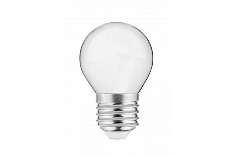 Lumină LED, FILAMENT SEMI-TRANSPARENT, G45, 4000K, E27, 2W, 220lm, AC220-240V/50-60Hz, RA>80, 360° 1208962773
