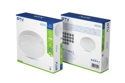 LED KODO-OK lamp, 12W, 1080lm, AC175-260V, 50/60 Hz, PF>0.5, Ra≥80, IP54, IK08, 4000K, round, white 1208962890