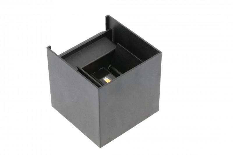 Decor Lampă LED MISSOURI-K 7W 540lm AC220-240V 50/60 Hz PF>0.5 Ra≥80 IP54 IK08 4000K pătrată neagră. 1208962994