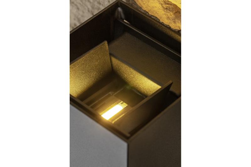 Decor Lampă LED MISSOURI-K 7W 540lm AC220-240V 50/60 Hz PF>0.5 Ra≥80 IP54 IK08 4000K pătrată neagră. 1208962994